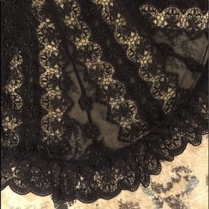 Antonio Melani Black Lace skirt